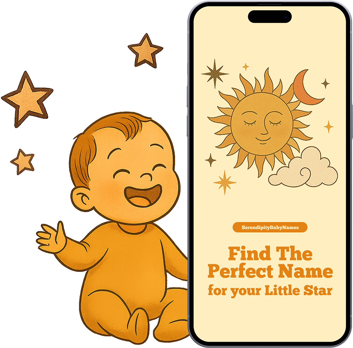 Baby illustration